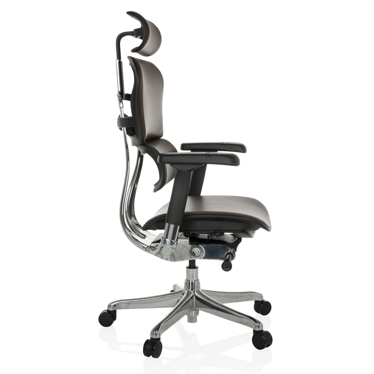 Biroja krēsls Ergohuman ELITE DARK BROWN LEATHER