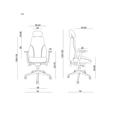 24 stundu krēsls ICE - Ergostock.lv