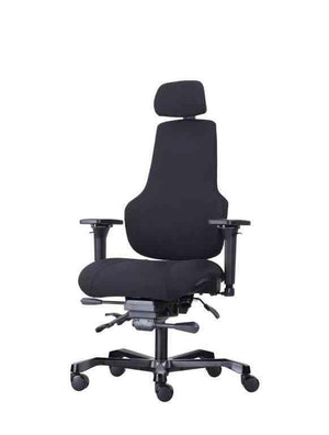 24h Biroja krēsls TAMPA, Bondai melna-Ergostock