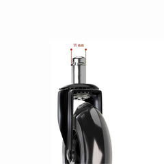 Biroja krēsla ritentiņi ULTRA SILENT 360°, diametrs 63 mm