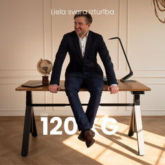 Elektriski augstumā regulējams galds Ypsilon - Ergostock.lv