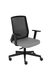 Biroja krēsls COCO Medley Black | WH | Chrome-Ergostock