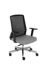 Biroja krēsls COCO Medley Black | WH | Chrome-Ergostock