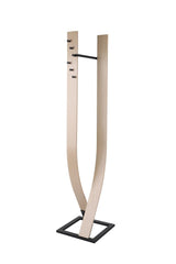 Drēbju pakaramais TOM Beech Wood Melna pamatne-Ergostock