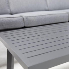 Dārza mēbeļu komplekts Home4You CASPER galds, dīvāns, 2 krēsli-Ergostock