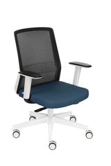 Biroja krēsls COCO Medley Black | WH | Chrome-Ergostock