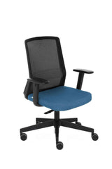 Biroja krēsls COCO Medley Black | WH | Chrome-Ergostock