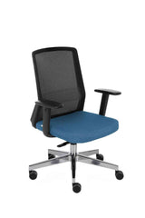 Biroja krēsls COCO Medley Black | WH | Chrome-Ergostock