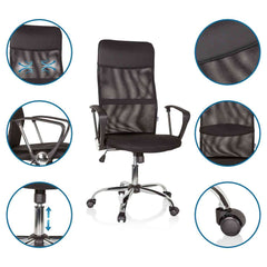 Biroja krēsls PURE NET - Ergostock.lv