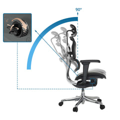 Biroja krēsls Ergohuman ULTRA GEN2 Leather BLACK