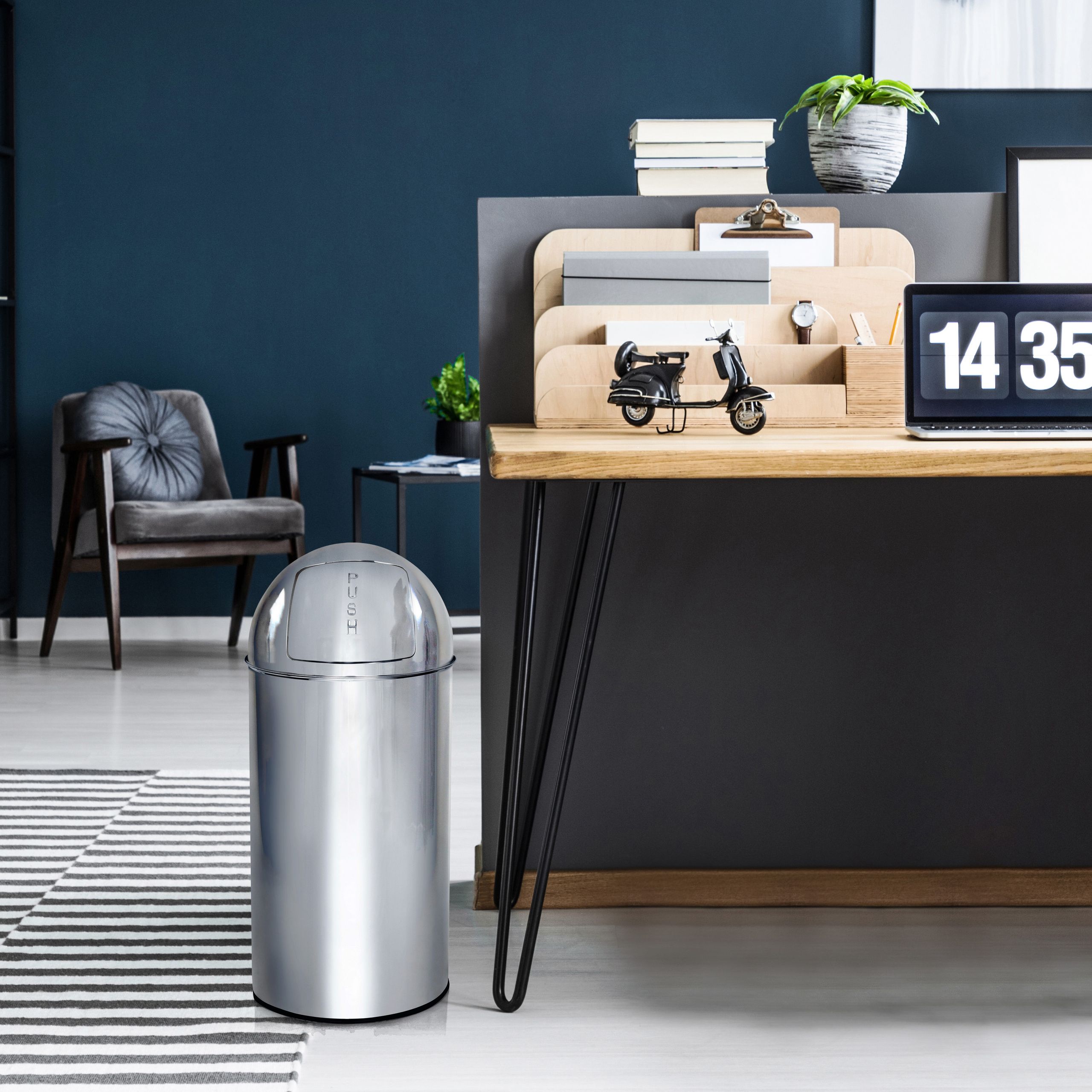 Atkritumu tvertne PUSH 35 L