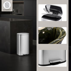 Atkritumu tvertne CLEAN STAINLESS 30 L