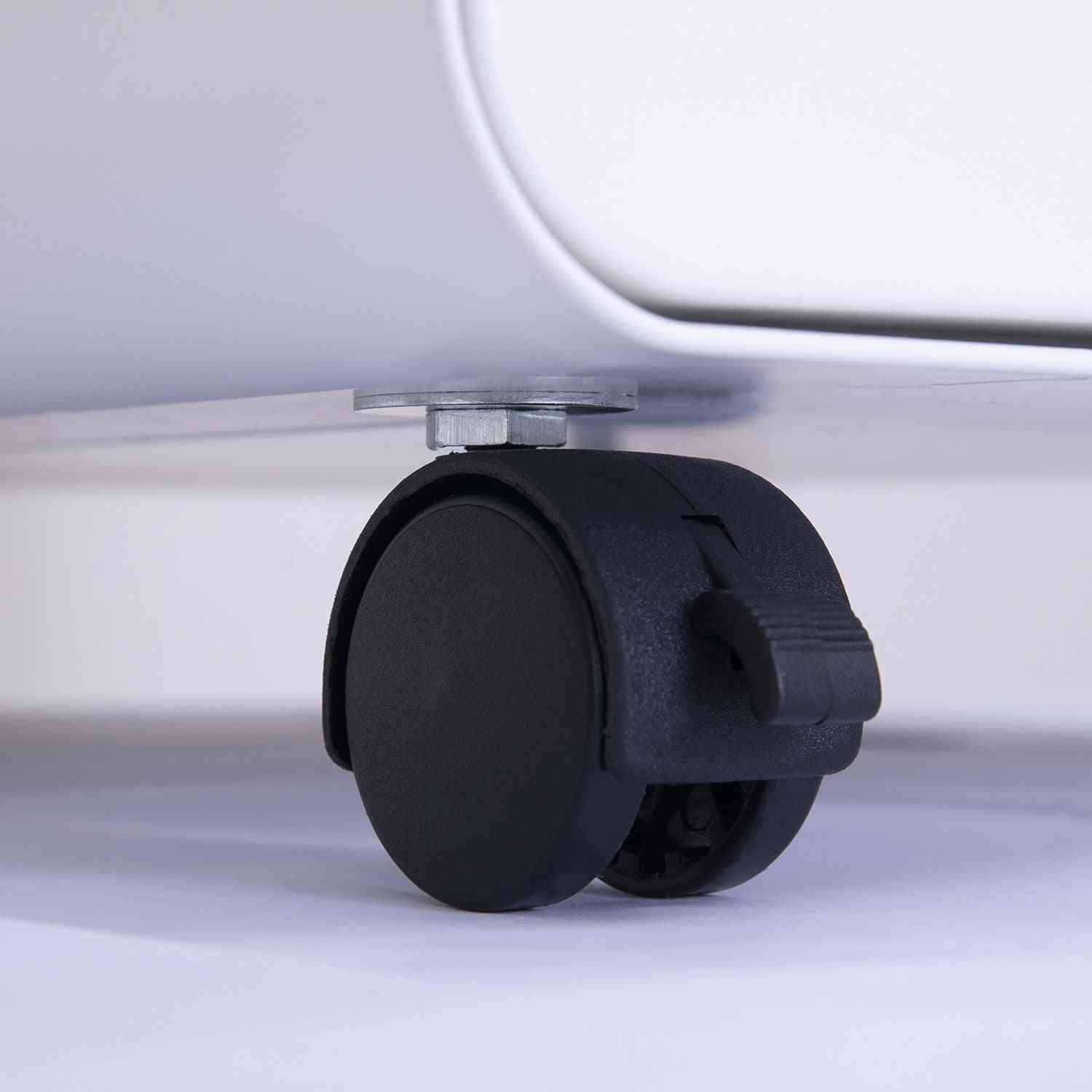 Metāla atvilktņu bloks ADVANCE, slēdzams, uz riteņiem - Ergostock.lv