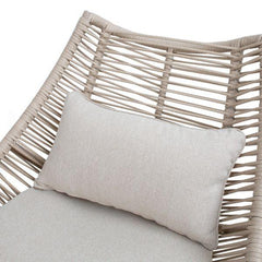 Dārza mēbeļu komplekts HELSINKI dīvāns, 2 krēsli un 2 galdi, bēša-Ergostock