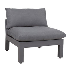 Dārza Mēbeļu Komplekts Home4you Fluffy, Galds + Dīvāns + 2 Krēsli, Pelēks-Ergostock