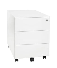 Metāla atvilktņu bloks Pro Line, slēdzams, uz ritentiņiem - Ergostock.lv