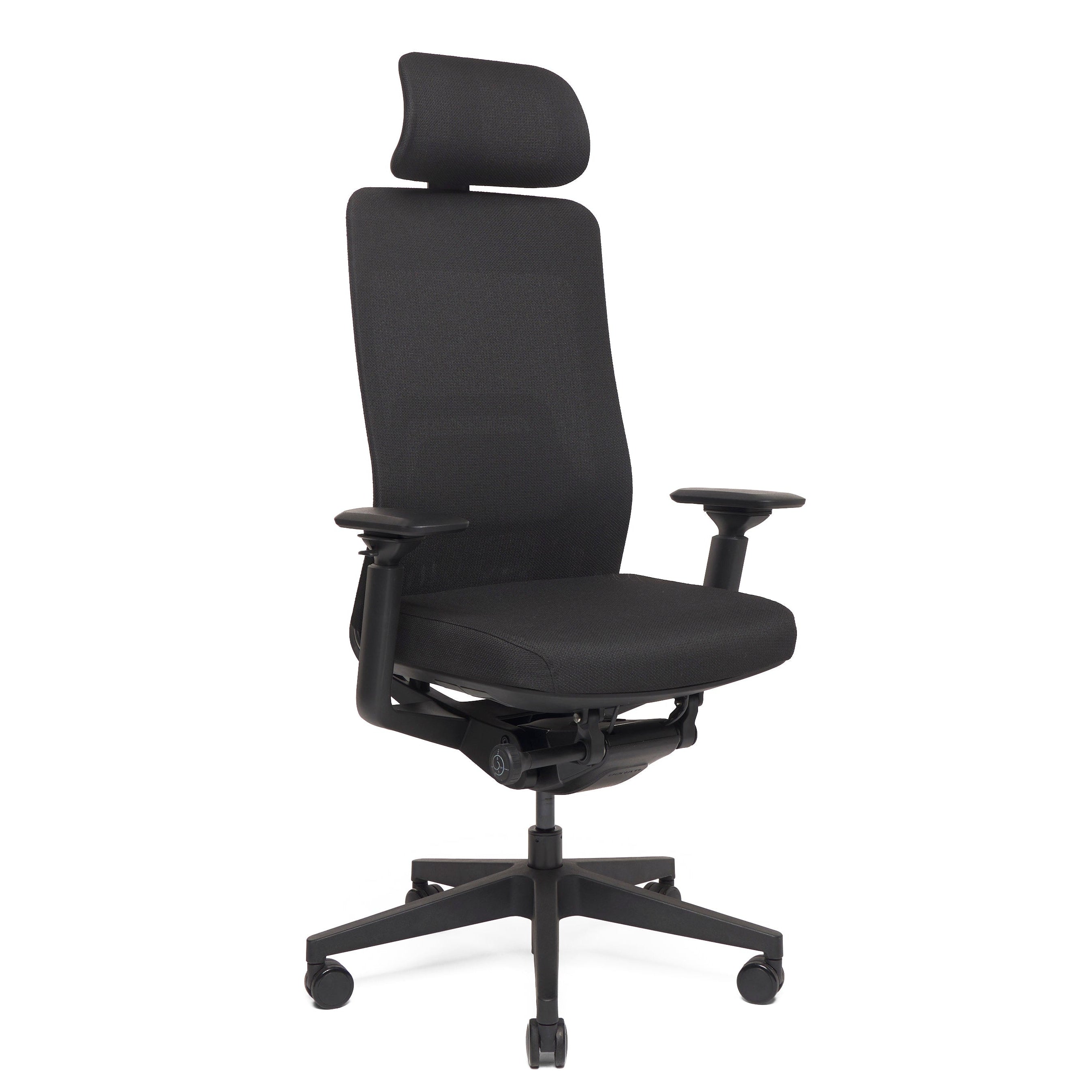 Biroja krēsls Cara Black HD (līdz 150 kg, 10 gadu garantija)