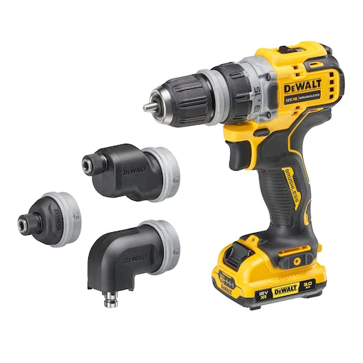 DeWalt DCD703L2T-QW Akumulatora Skrūvgriezis/Urbjmašīna 2x3Ah 12V - Ergostock.lv