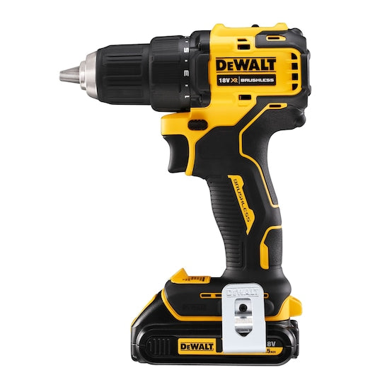 DeWalt DCD708S2T-QW Akumulatora Skrūvgriezis/ Urbjmašīna 18V 2x1.2Ah - Ergostock.lv