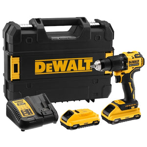 DeWalt DCD709L2T-QW Akumulatora Triecienurbjmašīna/ Triecienskrūvgriezis 18V 2x3Ah - Ergostock.lv