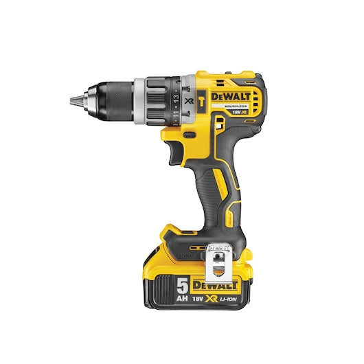 DeWalt DCD796P2-QW) Akumulatora Triecienurbjmašīna/ Triecienskrūvgriezis 18V 2x5Ah - Ergostock.lv