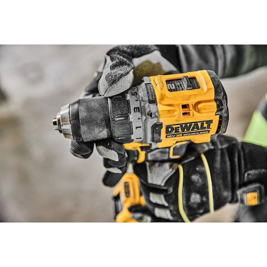 DeWalt DCD800NT-XJ Akumulatora Skrūvgriezis/Urbjmašīna Bez Akumulatora Un Lādētāja 18V - Ergostock.lv