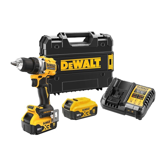 DeWalt DCD800P2T-QW Akumulatora Skrūvgriezis/Urbjmašīna 2x5Ah 18V - Ergostock.lv