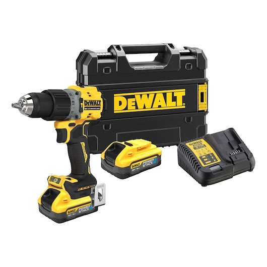 Dewalt DCD805H2T-QW Akumulatora Triecienurbjmašīna/Triecienskrūvgriezis 2x5Ah 18V - Ergostock.lv