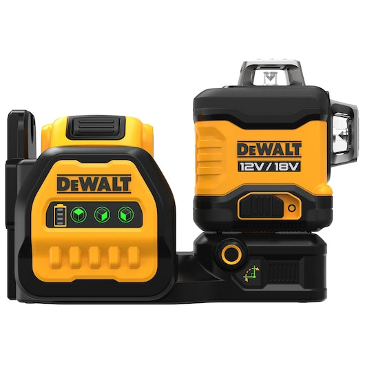 DeWalt DCE089D1G18-QW Pašlīmeņojošais Krustlīniju Lāzera Līmeņrādis - Ergostock.lv