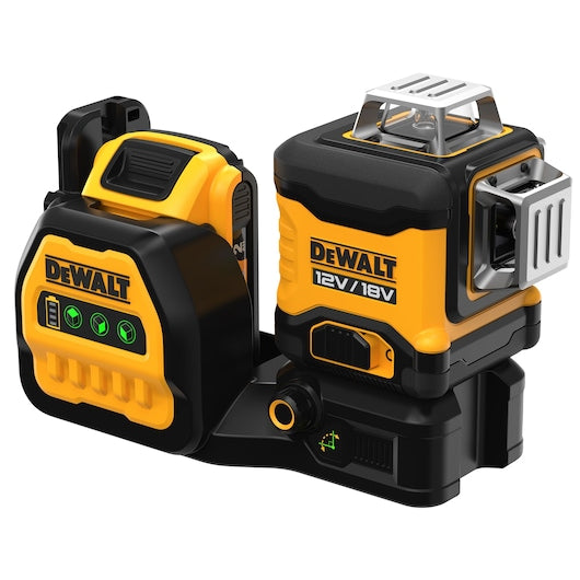 DeWalt DCE089D1G18-QW Pašlīmeņojošais Krustlīniju Lāzera Līmeņrādis - Ergostock.lv