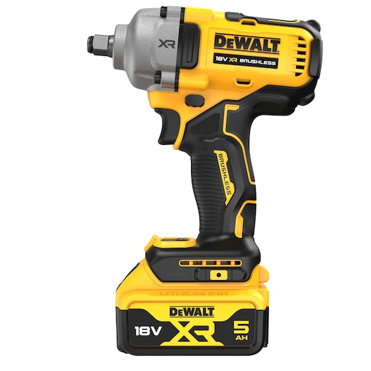 DeWalt DCF891P2T-QW Akumulatora Trieciena Uzgriežņu Atslēga 2x5Ah 18V - Ergostock.lv