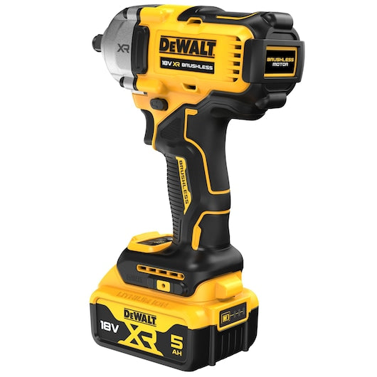 DeWalt DCF891P2T-QW Akumulatora Trieciena Uzgriežņu Atslēga 2x5Ah 18V - Ergostock.lv