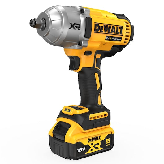 Dewalt DCF900P2T-QW Akumulatora Triecienskrūvgriezis/Trieciena Uzgriežņu Atslēga 2x5Ah 18V - Ergostock.lv