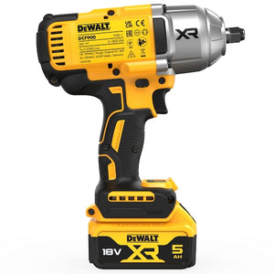 Dewalt DCF900P2T-QW Akumulatora Triecienskrūvgriezis/Trieciena Uzgriežņu Atslēga 2x5Ah 18V - Ergostock.lv