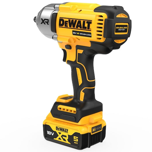 Dewalt DCF900P2T-QW Akumulatora Triecienskrūvgriezis/Trieciena Uzgriežņu Atslēga 2x5Ah 18V - Ergostock.lv