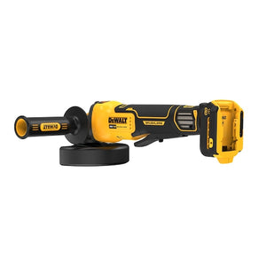 Dewalt XR Akumulatora Leņķa Slīpmašīna 125mm Bez Akumulatora Un Lādētāja 18V (DCG416VSN-XJ) - Ergostock.lv