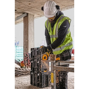 DeWalt DCG418N-XJ Akumulatora Leņķa Slīpmašīna Bez Akumulatora Un Lādētāja 54V - Ergostock.lv