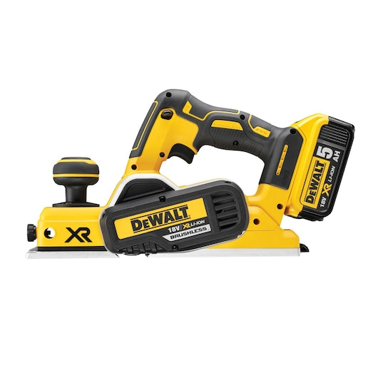 DeWalt DCP580P2-QW Akumulatora Ēvele 2x5Ah 18V - Ergostock.lv