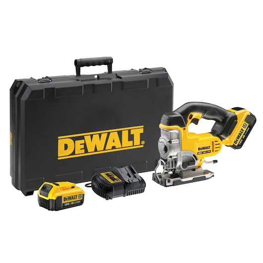 DeWalt DCS331M2-QW Akumulatora Figūrzāģis 4Ah 18V - Ergostock.lv