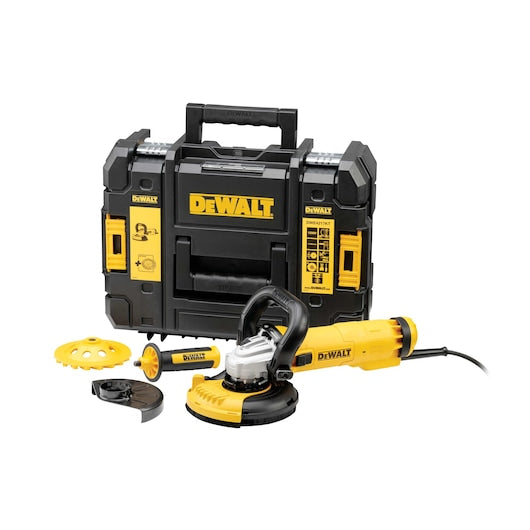 DeWalt DWE4217KT-QS Elektriskā Leņķa Slīpmašīna 1200W - Ergostock.lv