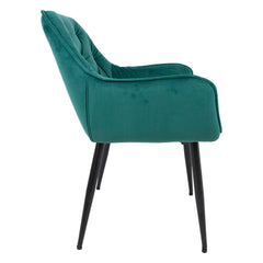 Krēsls BRITA zaļš samts-Ergostock