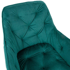 Krēsls BRITA zaļš samts-Ergostock