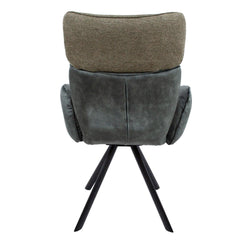 Krēsls EDDY ar roku balstiem zaļš samts-Ergostock