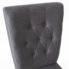 Home4You Ēdamistabas krēsls QUEEN 64x46xH102cm pelēka-Ergostock