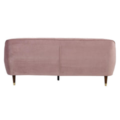 Home4You Dīvāns JOANNA 1965xD835xH805cm violeti rozā samts-Ergostock