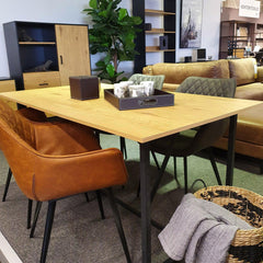 Krēsls NAOMI gaiši brūna-Ergostock