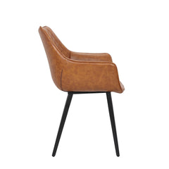 Krēsls NAOMI gaiši brūna-Ergostock