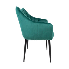 Krēsls BRETA tumši zaļš-Ergostock