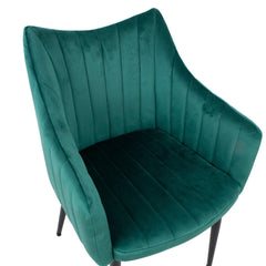 Krēsls BRETA tumši zaļš-Ergostock