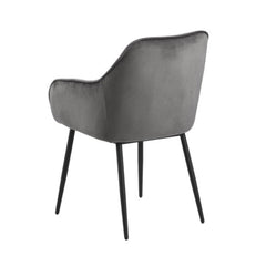 Krēsls BROOKE 55x58xH83cm tumši pelēks-Ergostock